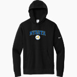 New York State Athletic Trainers' Association Nike Men's Club Fleece Sleeve Swoosh Pullover Hoodie Front Thumbnail