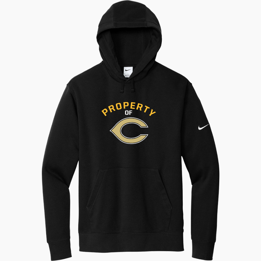 CIBOLA HIGH SCHOOL RAIDERS <span class="pdp-name-mascot">CIBOLA RAIDERS</span> Nike Men's Club Fleece Sleeve Swoosh Pullover Hoodie