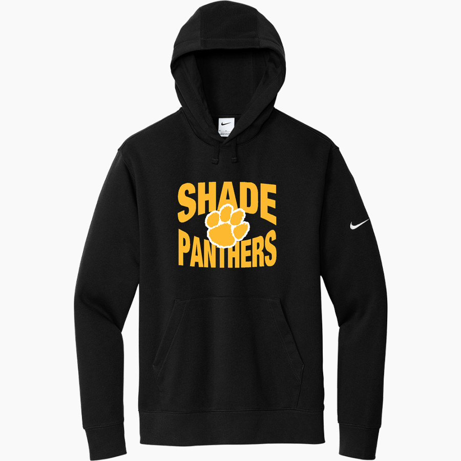 SHADE HIGH SCHOOL PANTHERS Nike Men's Club Fleece Sleeve Swoosh Pullover Hoodie