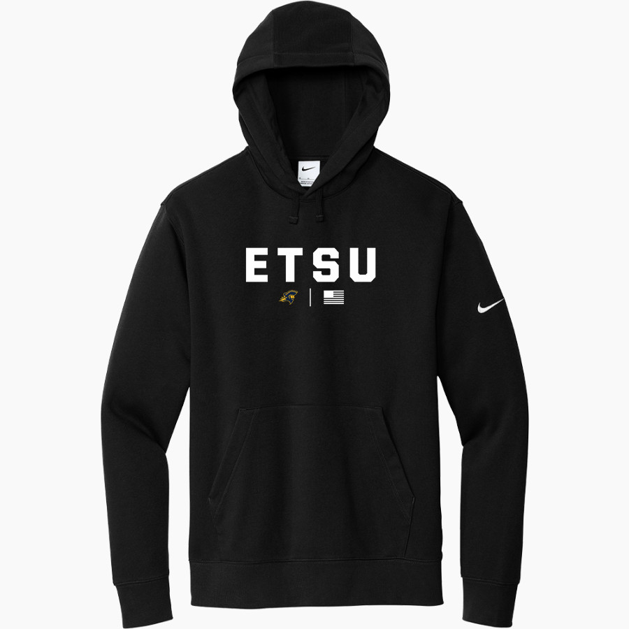 East Tennessee State University Buccaneers <span class="pdp-name-mascot">ETSU Buccaneers</span> Nike Men's Club Fleece Sleeve Swoosh Pullover Hoodie