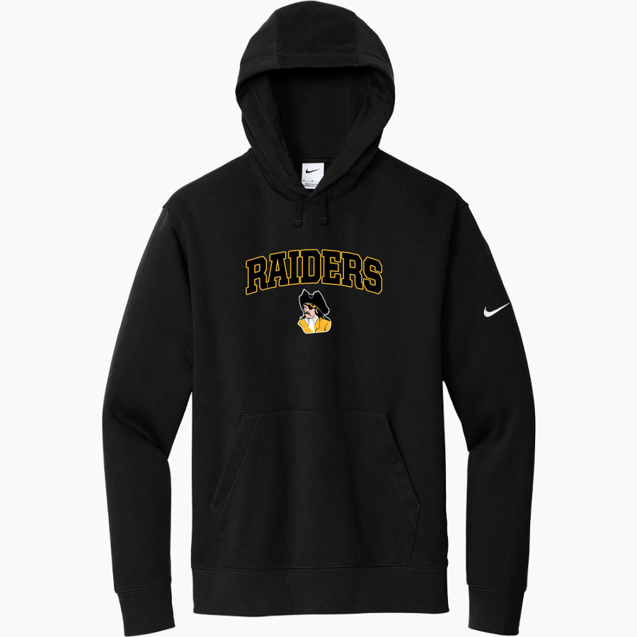 ASHTON-FRANKLIN CENTER H S RAIDERS <span class="pdp-name-mascot">ASHTON - FRANKLIN RAIDERS</span> Nike Men's Club Fleece Sleeve Swoosh Pullover Hoodie
