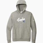 Legacy Eagles <span class="pdp-name-mascot">Legacy Charter Eagles</span> Nike Men's Club Fleece Sleeve Swoosh Pullover Hoodie Front Thumbnail