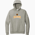 CHRIST LUTHERAN Cougars <span class="pdp-name-mascot">CHRIST LUTHERAN DAY SCHOOL Cougars</span> Nike Men's Club Fleece Sleeve Swoosh Pullover Hoodie Front Thumbnail