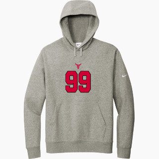 Nike Men's Club Fleece Sleeve Swoosh Pullover Hoodie