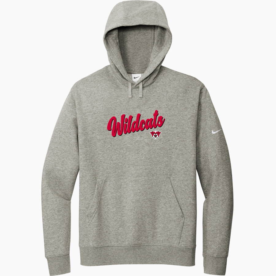 CUNNINGHAM HIGH SCHOOL WILDCATS <span class="pdp-name-mascot">CUNNINGHAM WILDCATS</span> Nike Men's Club Fleece Sleeve Swoosh Pullover Hoodie