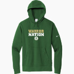 LEGACY CHRISTIAN WARRIORS Nike Men's Club Fleece Sleeve Swoosh Pullover Hoodie Front Thumbnail