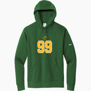 Nike Men's Club Fleece Sleeve Swoosh Pullover Hoodie