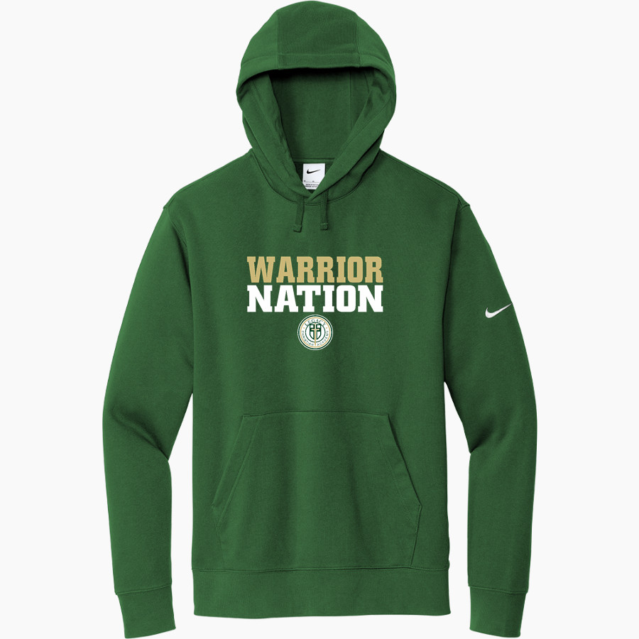 LEGACY CHRISTIAN WARRIORS Nike Men's Club Fleece Sleeve Swoosh Pullover Hoodie