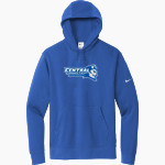 CCSU Blue Devils <span class="pdp-name-mascot">CCSU Blue Devils</span> Nike Men's Club Fleece Sleeve Swoosh Pullover Hoodie Front Thumbnail