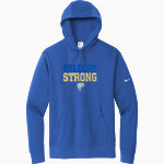 WATERFORD HIGH SCHOOL WILDCATS <span class="pdp-name-mascot">WATERFORD WILDCATS</span> Nike Men's Club Fleece Sleeve Swoosh Pullover Hoodie Front Thumbnail