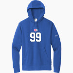 Firebirds Fastpitch The Official Online Store Nike Men's Club Fleece Sleeve Swoosh Pullover Hoodie Front Thumbnail