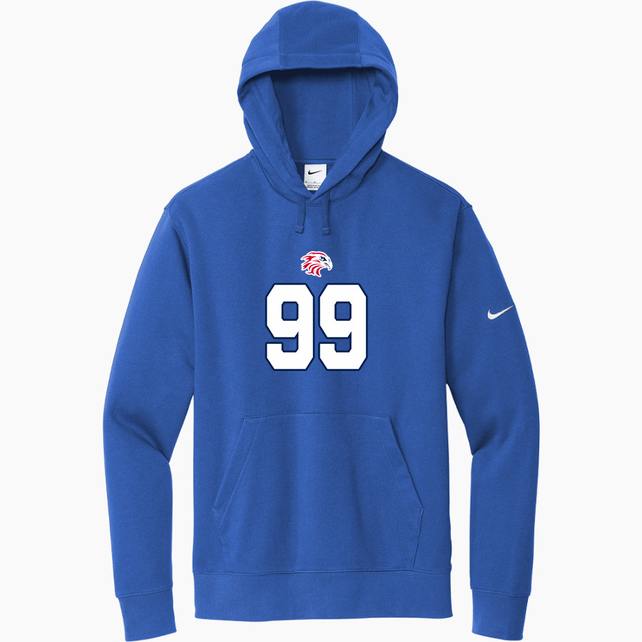 Firebirds Fastpitch The Official Online Store Nike Men's Club Fleece Sleeve Swoosh Pullover Hoodie