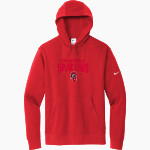 SPRINGFIELD SPARTANS The Online Store Nike Men's Club Fleece Sleeve Swoosh Pullover Hoodie Front Thumbnail