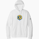 Spalding University Eagles <span class="pdp-name-mascot">Spalding University Eagles</span> Nike Men's Club Fleece Sleeve Swoosh Pullover Hoodie Front Thumbnail