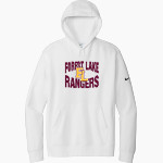 Forest Lake Rangers Nike Men's Club Fleece Sleeve Swoosh Pullover Hoodie Front Thumbnail