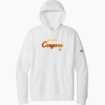 OLD COLONY REF VO TECH HIGH Cougars Nike Men's Club Fleece Sleeve Swoosh Pullover Hoodie Front Thumbnail