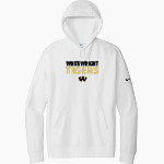 WHITEWRIGHT HIGH SCHOOL TIGERS <span class="pdp-name-mascot">WHITEWRIGHT TIGERS</span> Nike Men's Club Fleece Sleeve Swoosh Pullover Hoodie Front Thumbnail