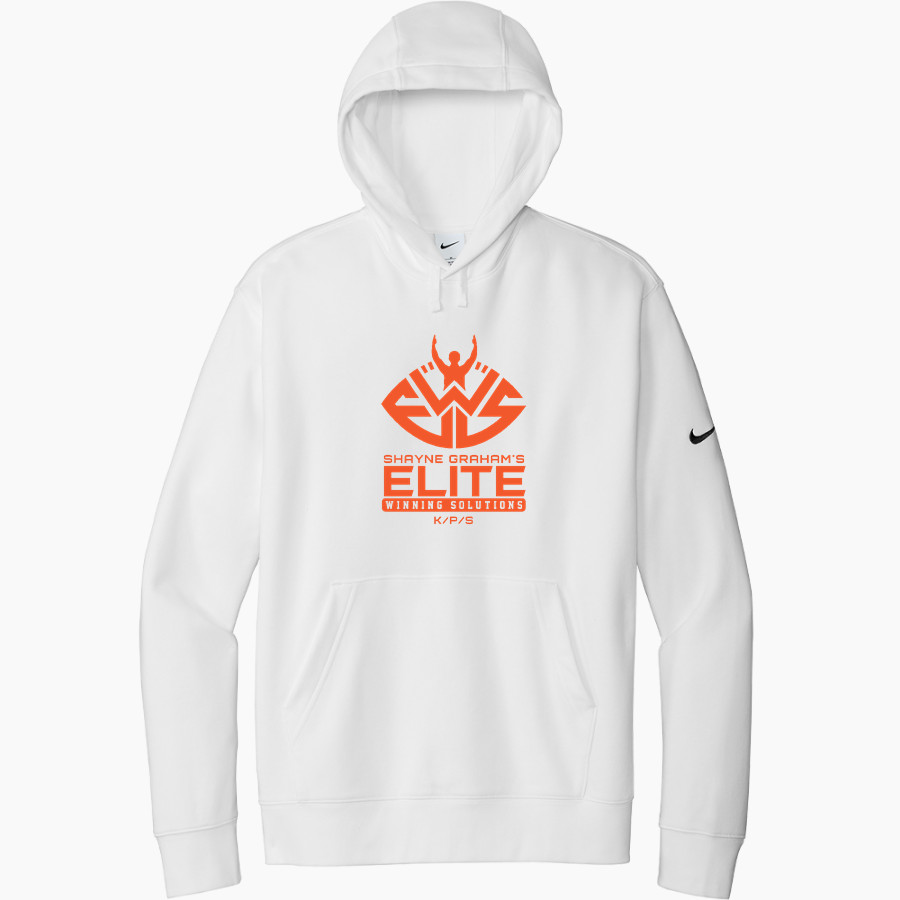SHAYNE GRAHAM'S ELITE WINNING SOLUTIONS Nike Men's Club Fleece Sleeve Swoosh Pullover Hoodie