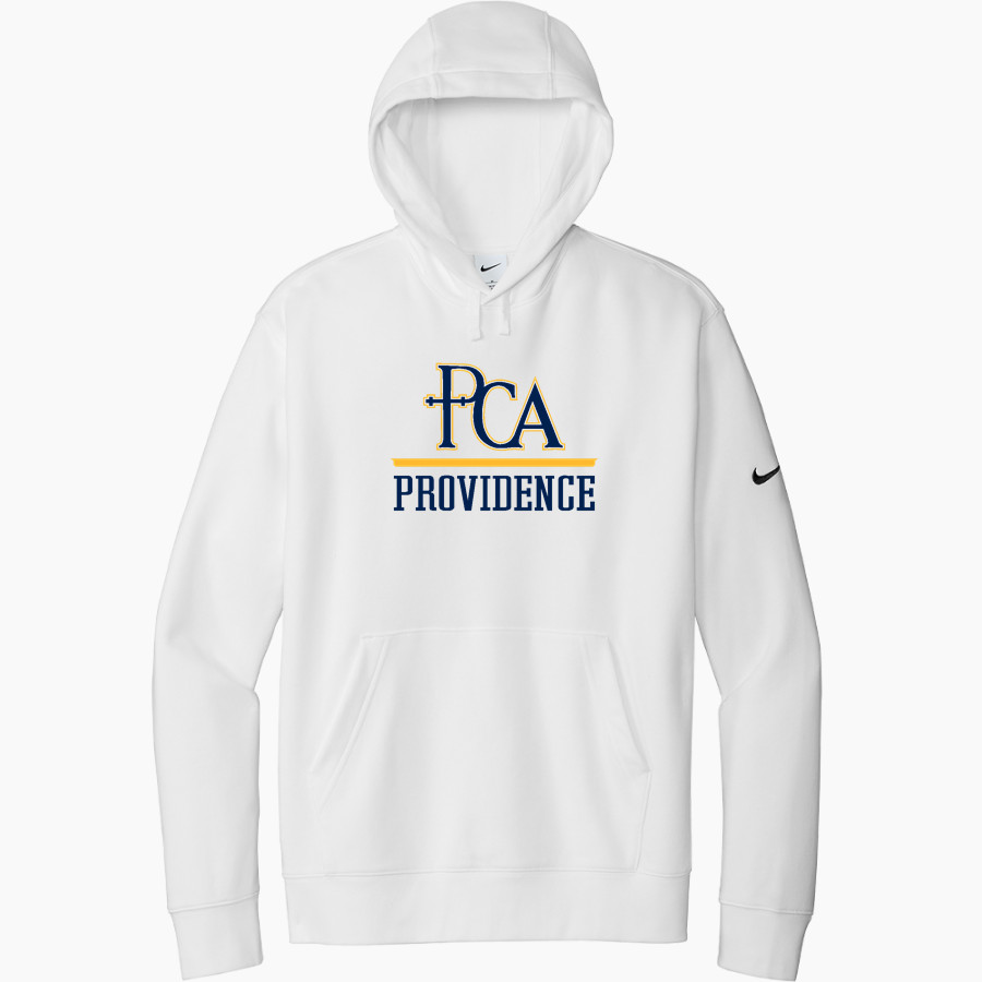 Providence Christian Academy Nike Men's Club Fleece Sleeve Swoosh Pullover Hoodie