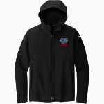 CROW HIGH SCHOOL Cougars Online Store <span class="pdp-name-mascot">CROW COUGARS</span> Nike Men's Hooded Soft Shell Jacket Front Thumbnail