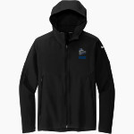 Winnebago Lutheran Vikings Online Store Nike Men's Hooded Soft Shell Jacket Front Thumbnail