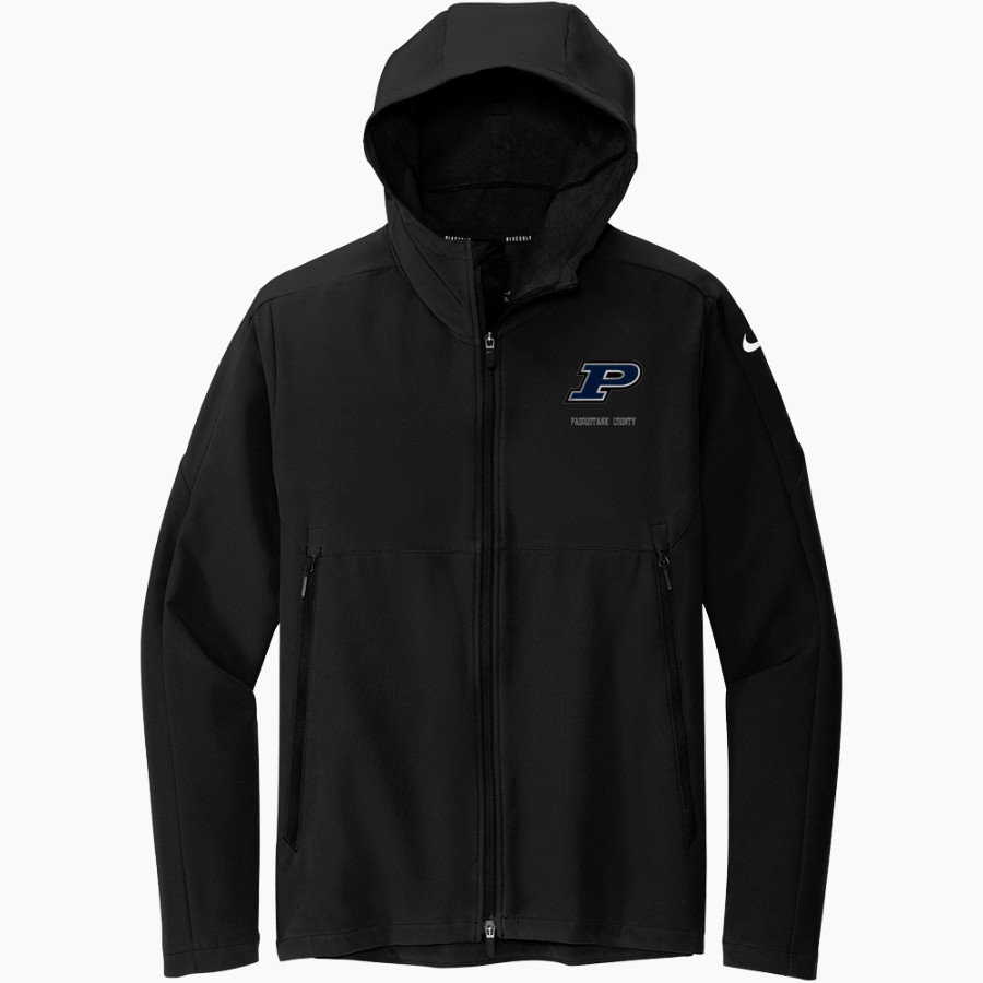 PASQUOTANK COUNTY HIGH SCHOOL PANTHERS <span class="pdp-name-mascot">PASQUOTANK COUNTY PANTHERS</span> Nike Men's Hooded Soft Shell Jacket