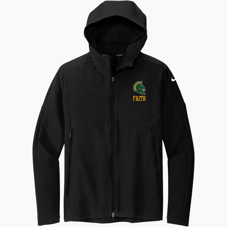 FAITH CHRISTIAN ACADEMY CONQUERORS <span class="pdp-name-mascot">FAITH CONQUERORS</span> Nike Men's Hooded Soft Shell Jacket
