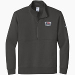 Patriot League Patriot League <span class="pdp-name-mascot">Patriot League</span> Nike Men's Club Fleece Sleeve Swoosh 1/2-Zip Pullover Front Thumbnail
