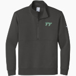 Triplett Tech <span class="pdp-name-mascot">Triplett Business and Technical Institute</span> Nike Men's Club Fleece Sleeve Swoosh 1/2-Zip Pullover Front Thumbnail