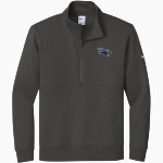 Reynolds Mountain Eagles Nike Men's Club Fleece Sleeve Swoosh 1/2-Zip Pullover Front Thumbnail