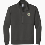 Triplett Tech Nike Men's Club Fleece Sleeve Swoosh 1/2-Zip Pullover Front Thumbnail
