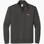 BOISE HIGH SCHOOL ONLINE STORE <span class="pdp-name-mascot">BOISE BRAVES</span> Nike Men's Club Fleece Sleeve Swoosh 1/2-Zip Pullover Front Thumbnail