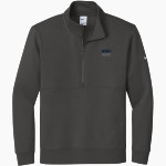 Westerly Bulldogs <span class="pdp-name-mascot">Westerly Bulldogs</span> Nike Men's Club Fleece Sleeve Swoosh 1/2-Zip Pullover Front Thumbnail