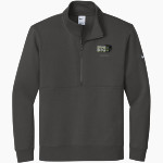 Black Bear Maine Black Bear Maine Nike Men's Club Fleece Sleeve Swoosh 1/2-Zip Pullover Front Thumbnail