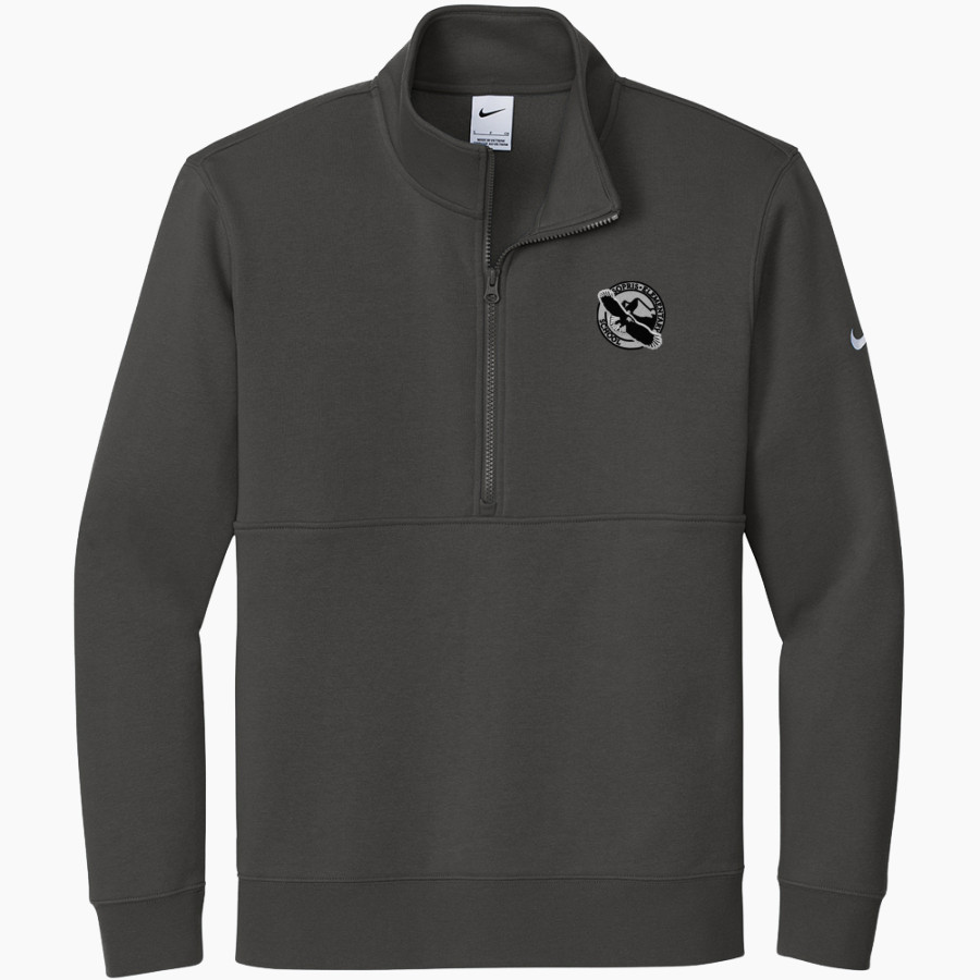 Sopris Elementary Eagles Nike Men's Club Fleece Sleeve Swoosh 1/2-Zip Pullover