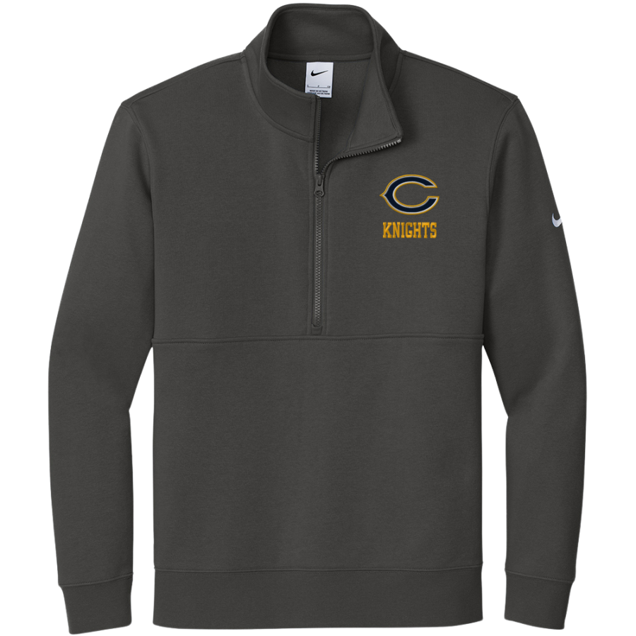 Castle Knights <span class="pdp-name-mascot">Castle Knights</span> Nike Men's Club Fleece Sleeve Swoosh 1/2-Zip Pullover