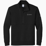4th Down University 4th Down University <span class="pdp-name-mascot">4th Down University</span> Nike Men's Club Fleece Sleeve Swoosh 1/2-Zip Pullover Front Thumbnail