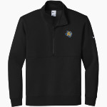 DIME BOX HIGH SCHOOL LONGHORNS <span class="pdp-name-mascot">DIME BOX LONGHORNS</span> Nike Men's Club Fleece Sleeve Swoosh 1/2-Zip Pullover Front Thumbnail