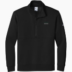 Calvary Christian Spartans <span class="pdp-name-mascot">Calvary Christian Spartans</span> Nike Men's Club Fleece Sleeve Swoosh 1/2-Zip Pullover Front Thumbnail