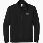 Centenary Gents <span class="pdp-name-mascot">Centenary Gents</span> Nike Men's Club Fleece Sleeve Swoosh 1/2-Zip Pullover Front Thumbnail
