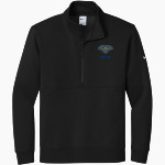 CLYDE HIGH SCHOOL FLIERS <span class="pdp-name-mascot">CLYDE FLIERS</span> Nike Men's Club Fleece Sleeve Swoosh 1/2-Zip Pullover Front Thumbnail