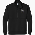 Woodland Baptist Eagles <span class="pdp-name-mascot">Woodland Baptist Christian School Eagles</span> Nike Men's Club Fleece Sleeve Swoosh 1/2-Zip Pullover Front Thumbnail