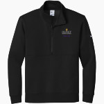Olivet Nazarene Tigers <span class="pdp-name-mascot">Olivet Nazarene University Tigers</span> Nike Men's Club Fleece Sleeve Swoosh 1/2-Zip Pullover Front Thumbnail