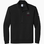 BULKELEY HIGH SCHOOL BULLDOGS Nike Men's Club Fleece Sleeve Swoosh 1/2-Zip Pullover Front Thumbnail