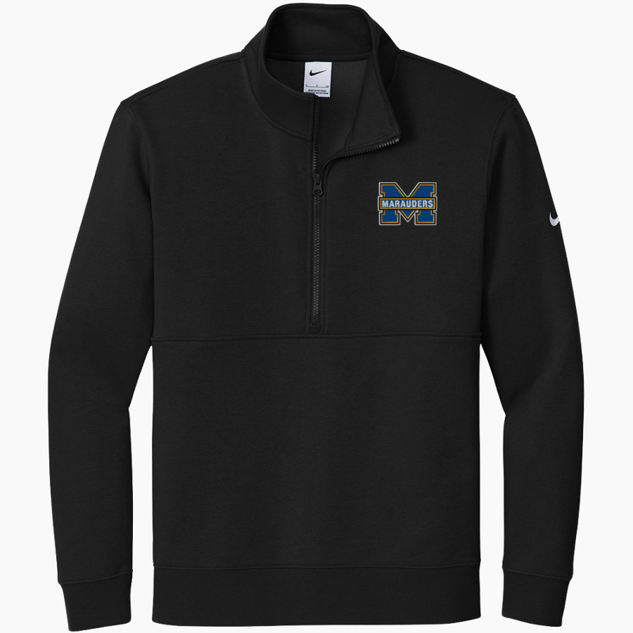 MIRA MESA HIGH SCHOOL MARAUDERS <span class="pdp-name-mascot">MIRA MESA MARAUDERS</span> Nike Men's Club Fleece Sleeve Swoosh 1/2-Zip Pullover