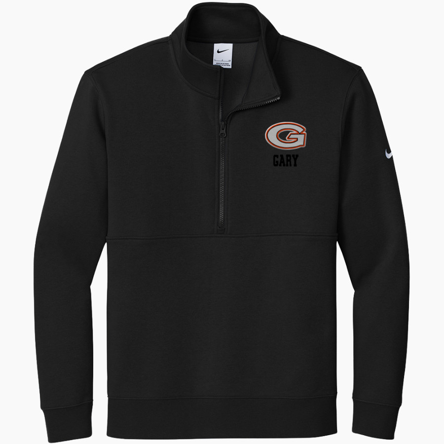 Gary Bobcats <span class="pdp-name-mascot">Gary Bobcats</span> Nike Men's Club Fleece Sleeve Swoosh 1/2-Zip Pullover