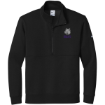 HYDRO-EAKLY HIGH SCHOOL BOBCATS <span class="pdp-name-mascot">HYDRO - EAKLY BOBCATS</span> Nike Men's Club Fleece Sleeve Swoosh 1/2-Zip Pullover Front Thumbnail