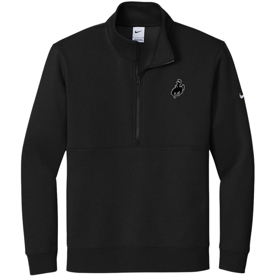 KILLDEER HIGH SCHOOL COWBOYS <span class="pdp-name-mascot">KILLDEER COWBOYS</span> Nike Men's Club Fleece Sleeve Swoosh 1/2-Zip Pullover