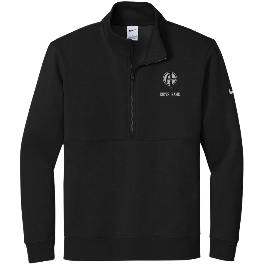 Aquin Catholic Educational System Knights <span class="pdp-name-mascot">Aquin Catholic Educational System Knights</span> Nike Men's Club Fleece Sleeve Swoosh 1/2-Zip Pullover