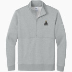 Doane Stuart Thunderchickens Thunderchickens <span class="pdp-name-mascot">Doane Stuart Thunderchickens</span> Nike Men's Club Fleece Sleeve Swoosh 1/2-Zip Pullover Front Thumbnail